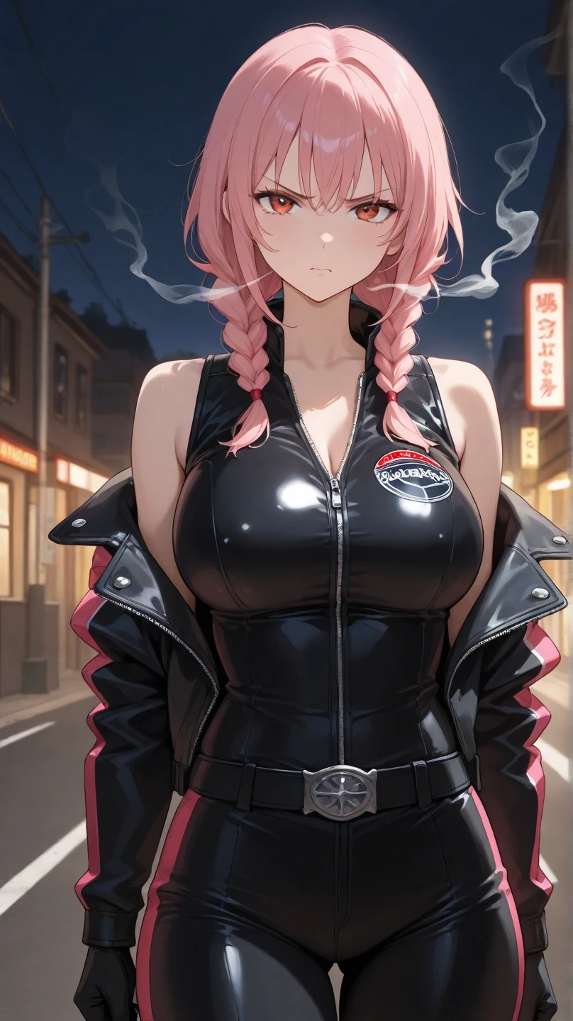 Friend changed into a biker